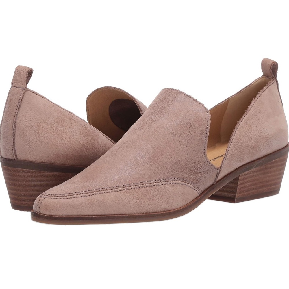Lucky brand tan booties